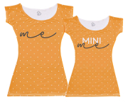 Vestidos Tal Mãe Tal Filha Me Mini Me Laranja 