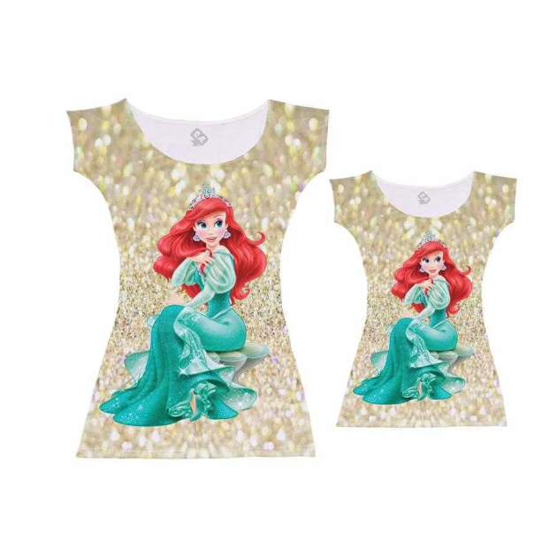 Vestidos Tal Mãe Tal Filha - Ariel Gold