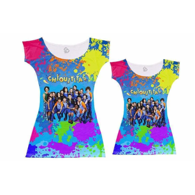 Vestidos Tal Mãe Tal Filha Chiquititas
