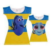 Vestidos Tal Mãe Tal Filha Nemo e Dory
