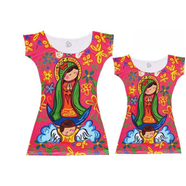 Vestidos Tal Mãe Tal Filha Santinha